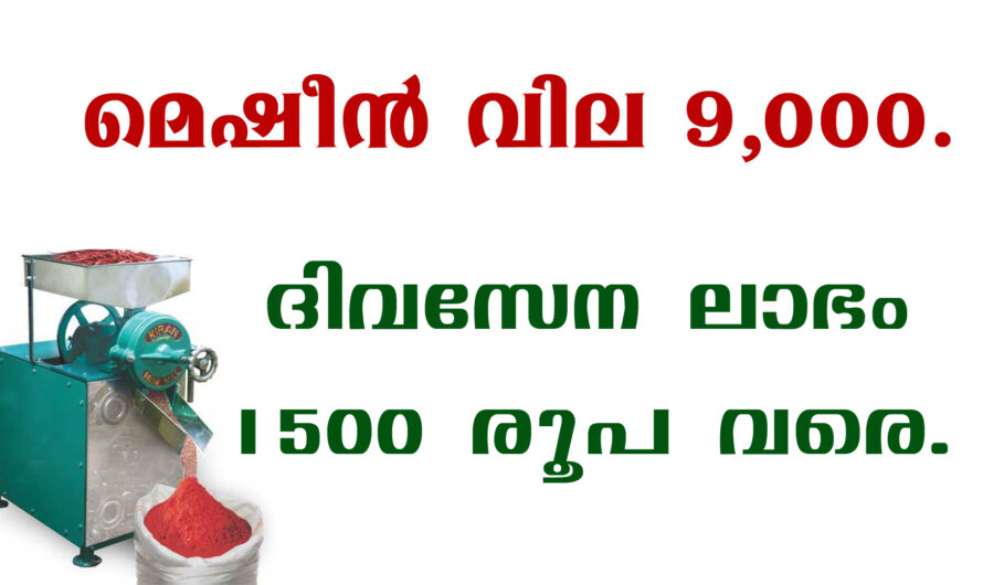 വീട്ടിൽ എളുപ്പത്തിൽ തന്നെ സംരഭം തുടങ്ങാം.