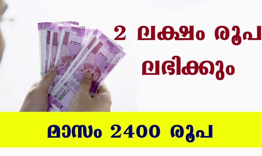 2 ലക്ഷം രൂപ ലോൺ