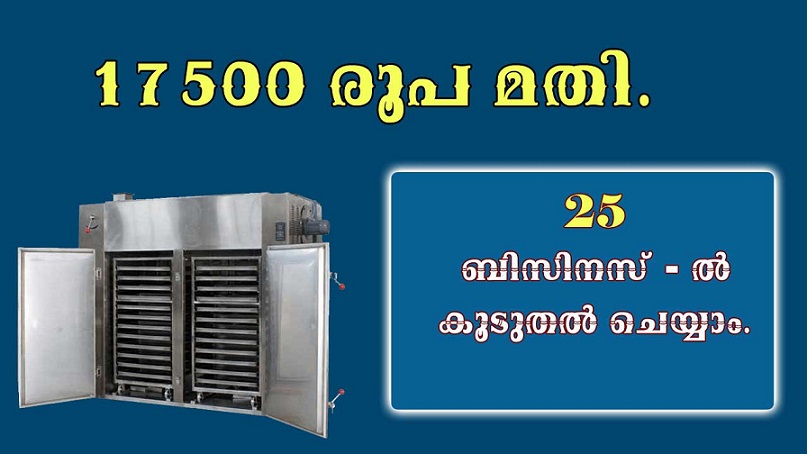 17500 രൂപ മതി ബിസിനസ്സ്‌ ചെയ്യാൻ