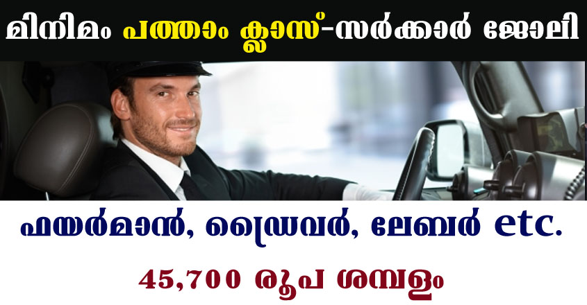 Job openings in Ministry of Defence – Apply Now