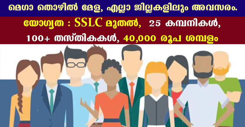 Disha 2022 Mega job fair – 2000 Vacancies, 20 Companies