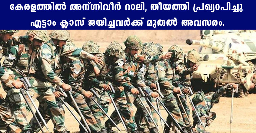 Army recruitment notification – Agnipath Scheme