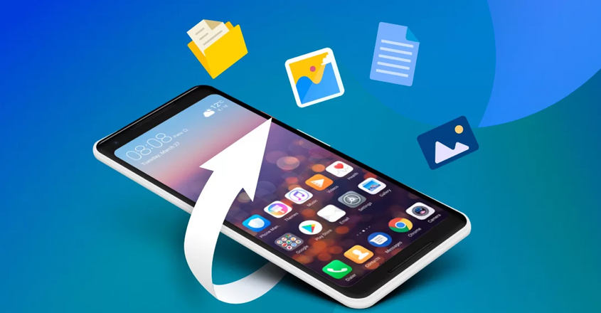 An app to recover all the deleted data and photos