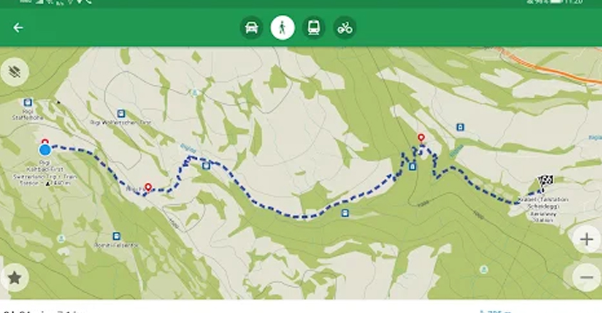 Get Travel Map by Offline Organic Maps App